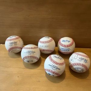 6 Baseballs